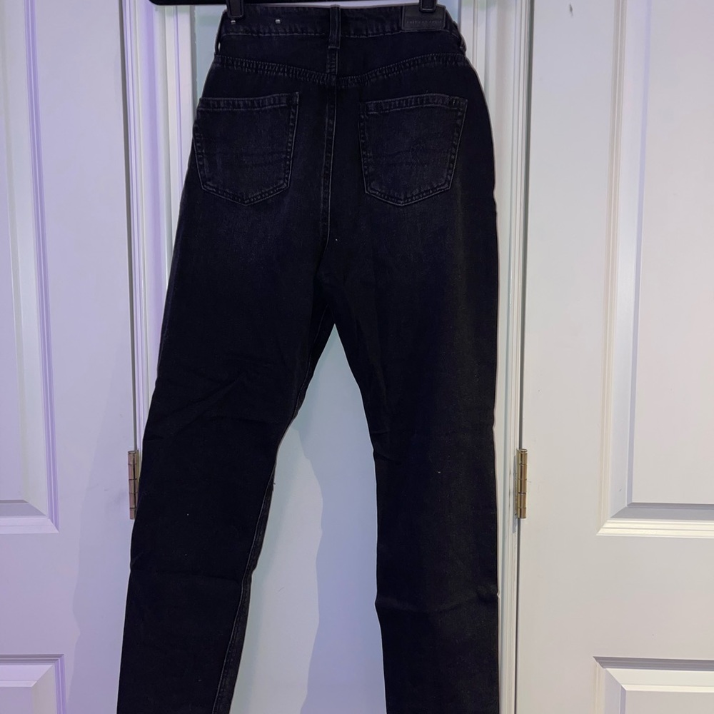 High Waisted Black Jeans American Eagle - Picture 2 of 2
